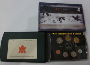 2004 7-COIN SPECIMEN SET - GOOSE LOON LOONIE
