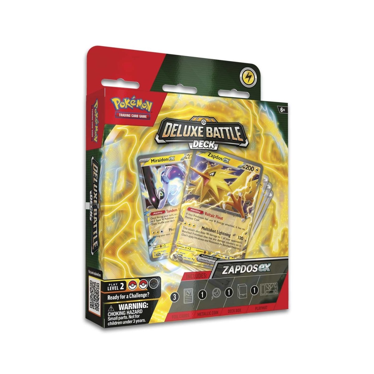 POKEMON CARD GAME: DELUXE BATTLE DECK - ZAPDOS EX