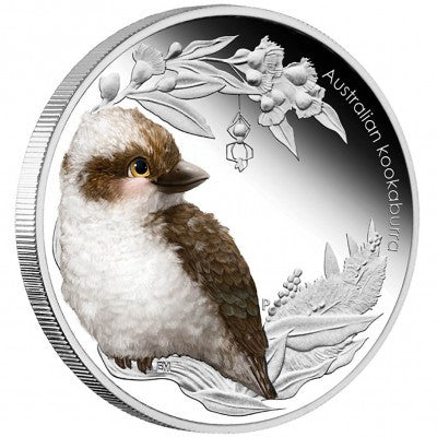 2012 - 0.5oz SILVER PROOF COIN AUSTRALIAN BUSH BABIES II: KOOKABURRA