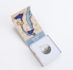2015 1/2oz $10 LOONEY TUNES™ - "BEEP! BEEP!" FINE SILVER COIN