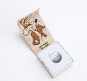 2015 1/2oz $10 LOONEY TUNES™ - "WILE E. COYOTE .. SUPER GENIUS" FINE SILVER COIN