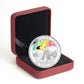 2013 1oz $20 A STORY OF THE NORTHERN LIGHTS: THE GREAT HARE FINE SILVER HOLOGRAM COIN