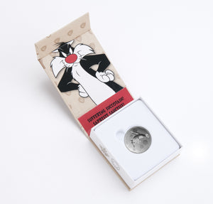 2015 1/2oz $10 LOONEY TUNES™ - "SUFFERING SUCCOTASH" FINE SILVER COIN