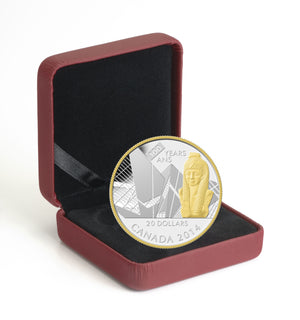 2014 1oz $20 100TH ANNIVERSARY OF THE ROYAL ONTARIO MUSEUM FINE SILVER COIN