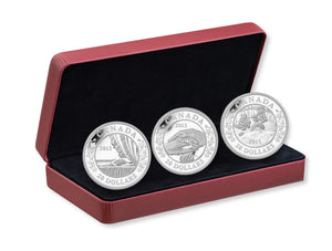 2013 3oz $20 - BIRTH OF THE ROYAL INFANT - FINE SILVER 3-COIN SET