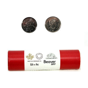 2017 5-CENT CLASSIC "RCM LOGO" WRAP ROLL