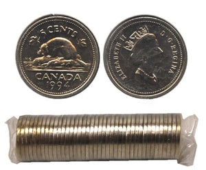 1994 5-CENT WRAP ROLL