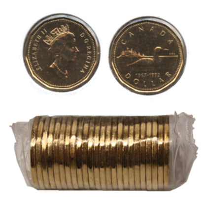 1992 1-DOLLAR LOONIE ROLL