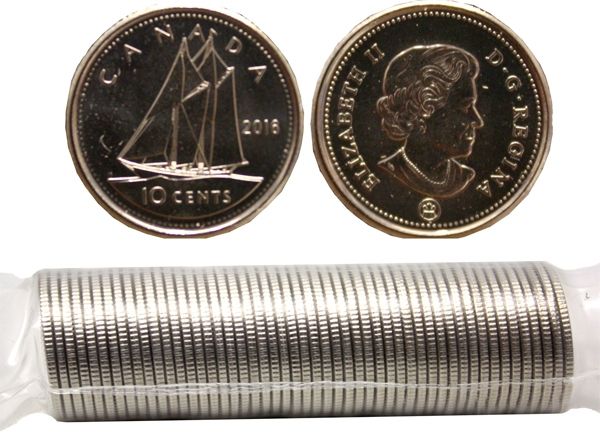 2016 10-CENT WRAP ROLL