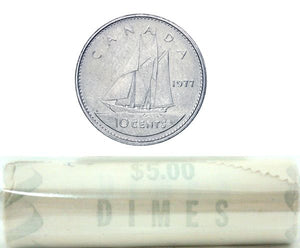 1977 10-CENT WRAP ROLL
