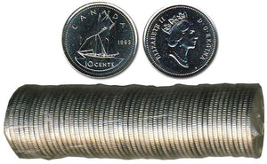 1993 10-CENT WRAP ROLL
