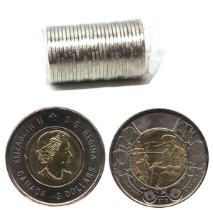 2015 2-DOLLAR FLANDERS FIELD ROLL