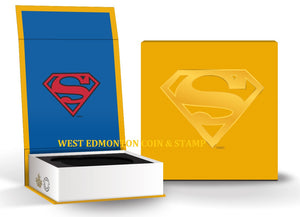 2014 $15 ICONIC SUPERMAN COMIC BOOK COVERS: ACTION COMICS #419 (1972) FINE SILVER COIN