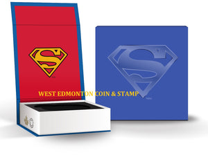 2014 1oz $20 ICONIC SUPERMAN COMIC BOOK COVERS: SUPERMAN ANNUAL #1 FINE SILVER COIN (2012)