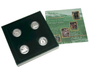 SALE - 1996 50-CENT PROOF 4-COIN SET - LITTLE WILD ONES