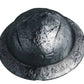 E-TRANSFER ONLY - 2018 1.5oz $25 LEST WE FORGET - MILITARY HELMET SHAPED FINE SILVER COIN