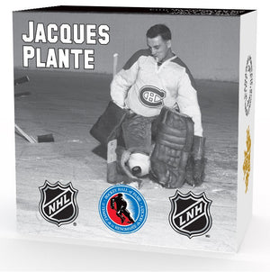 2015 1/2oz $10 ORIGINAL SIX™ GOALIES - JACQUES PLANTE FINE SILVER COIN