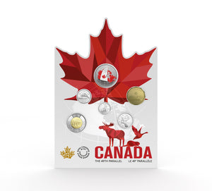 2018 CANADIAN CIRCULATION COIN SET FROM FAR AND WIDE