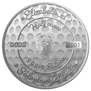 2022 1oz $1 HERITAGE SPORTS SERIES: GOLF FINE SILVER 2-COIN SET