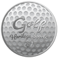 2022 1oz $1 HERITAGE SPORTS SERIES: GOLF FINE SILVER 2-COIN SET