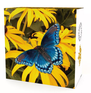 2014 1oz $20 BUTTERFLIES OF CANADA - RED-SPOTTED PURPLE FINE SILVER COIN