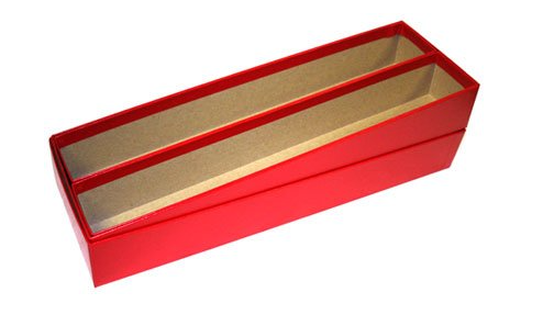 RED BOX FOR 2X2 - 2 ROWS (14 1/2")
