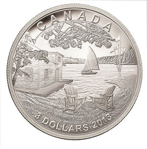 2013 1/4oz $3 MARTIN SHORT PRESENTS CANADA FINE SILVER COIN