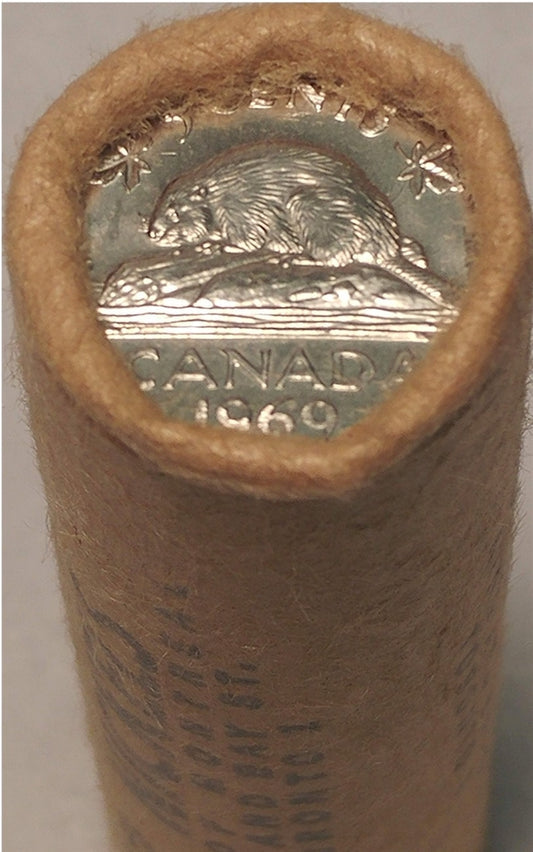 1969 5-CENT WRAP ROLL