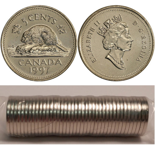 1997 5-CENT WRAP ROLL
