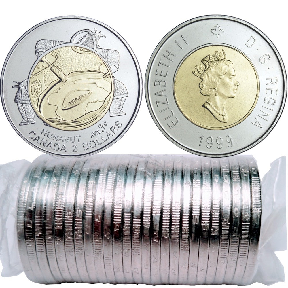 1999 2-DOLLAR NUNAVUT ROLL