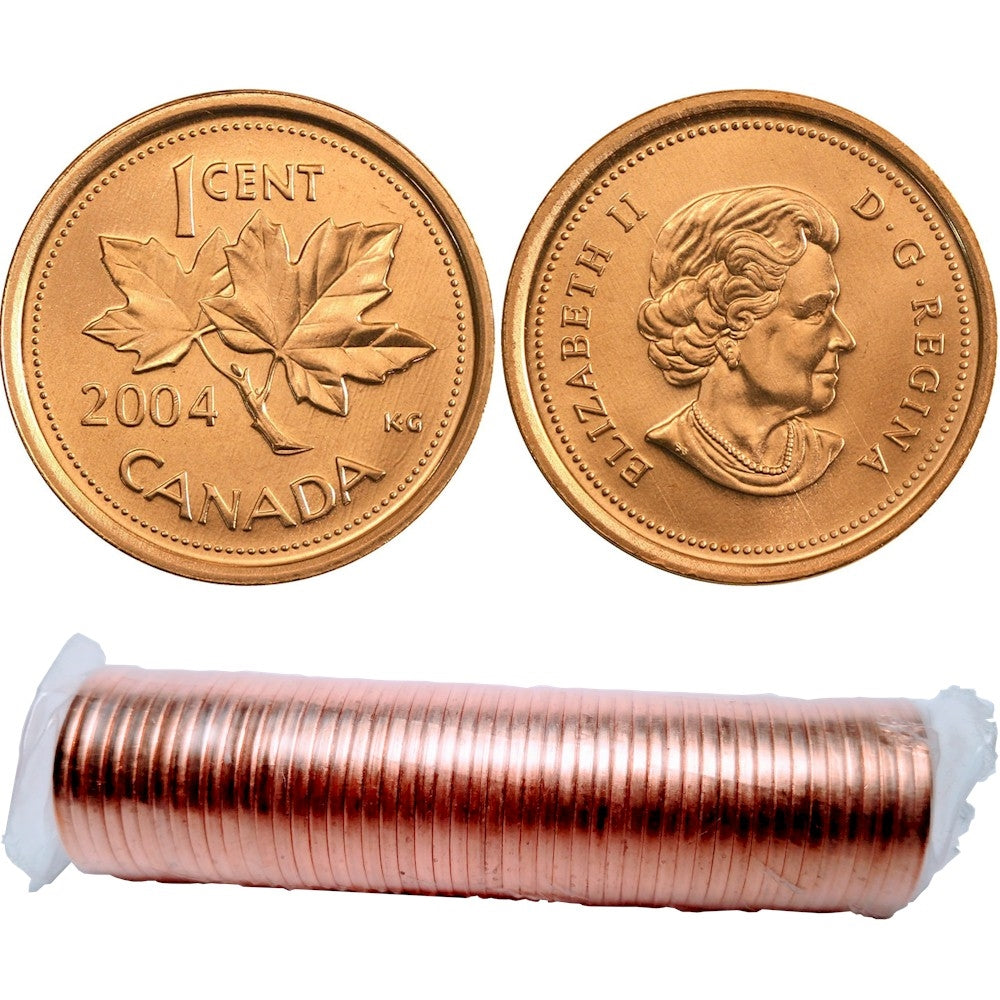 2004 1-CENT WRAP ROLL