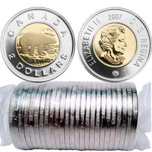 2007 2-DOLLAR POLAR BEAR ROLL