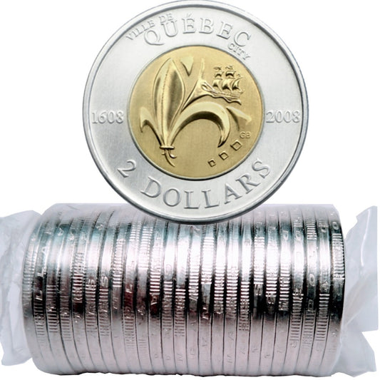 2008 2-DOLLAR QUEBEC ROLL