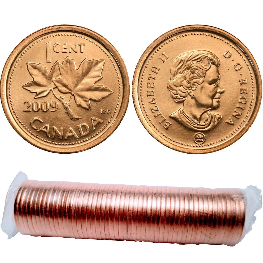 2009 1-CENT WRAP ROLL