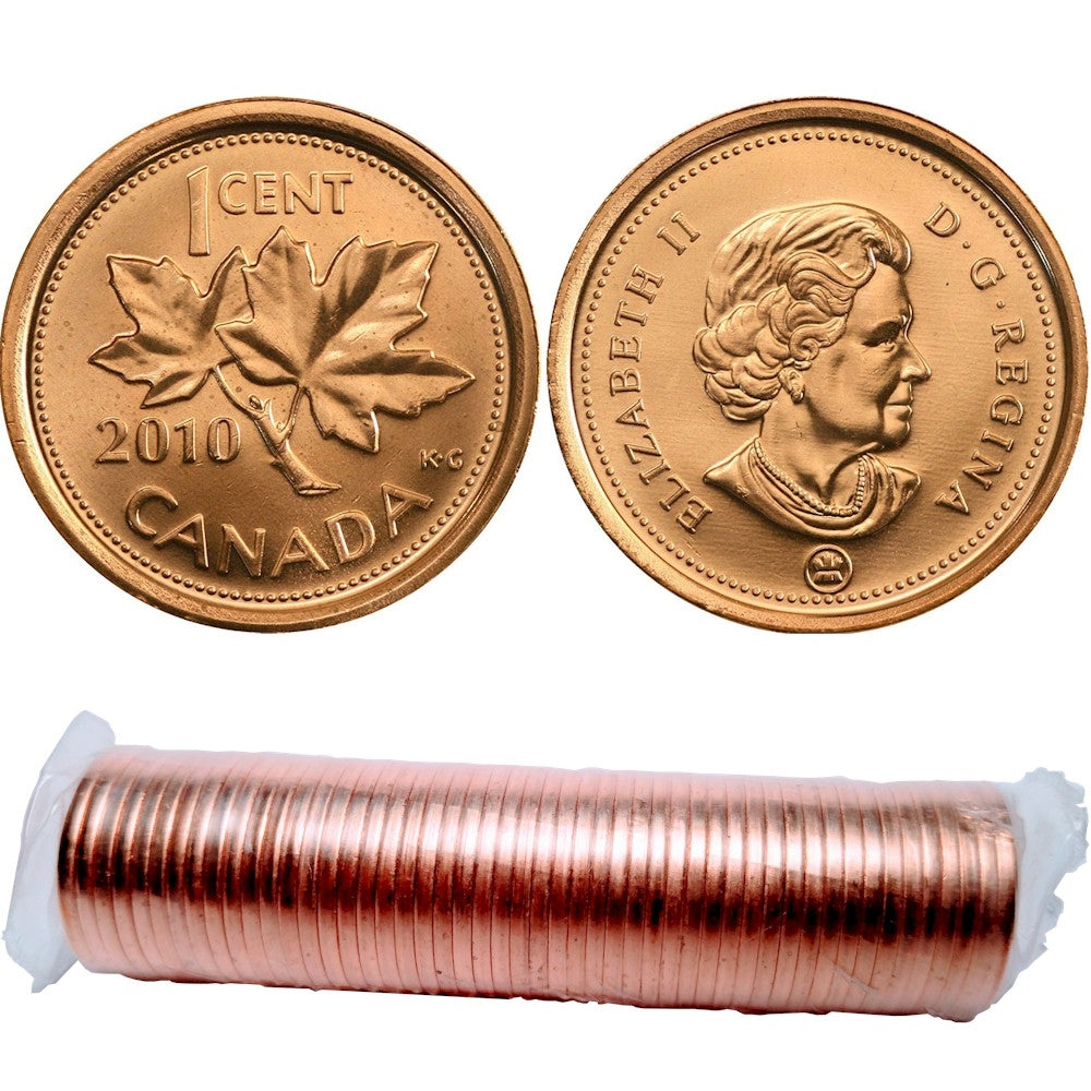 2010 1-CENT WRAP ROLL