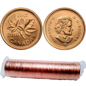 2010 1-CENT WRAP ROLL