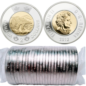 2012 2-DOLLAR POLAR BEAR ROLL