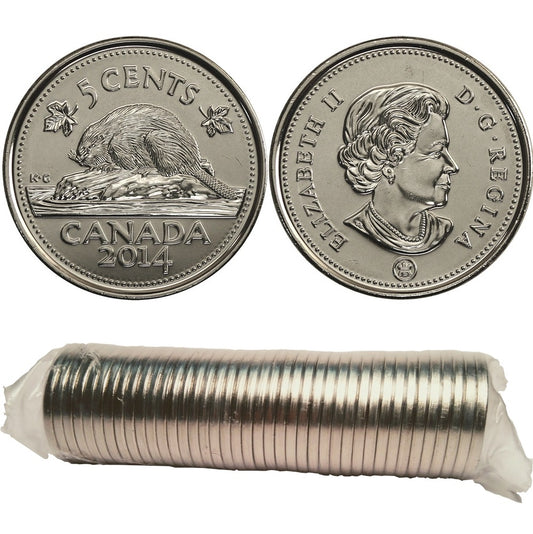 2014 5-CENT WRAP ROLL