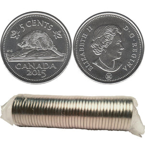 2015 5-CENT WRAP ROLL