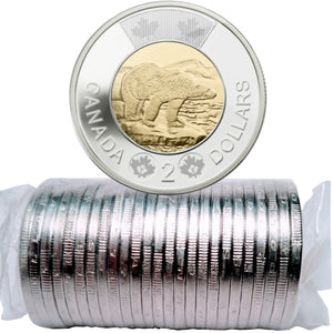 2015 2-DOLLAR POLAR BEAR ROLL