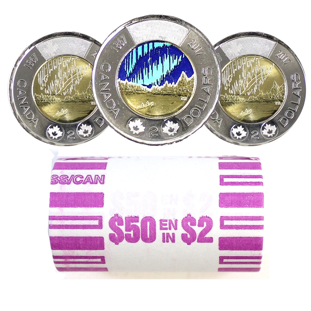 2017 2-DOLLAR DANCE OF THE SPIRITS WRAP ROLL (COLOURED/UNCOLOURED)