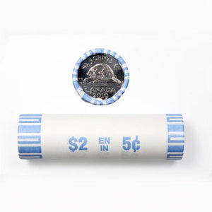 2019 5-CENT ORIGINAL WRAP ROLL