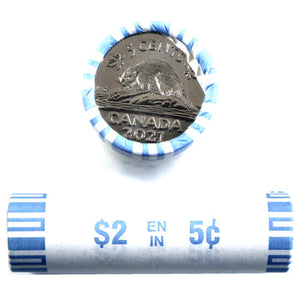 2021 5-CENT ORIGINAL WRAP ROLL