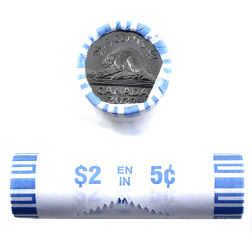 2022 5-CENT ORIGINAL WRAP ROLL