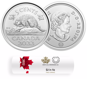 2022 5-CENT SPECIAL WRAP ROLL