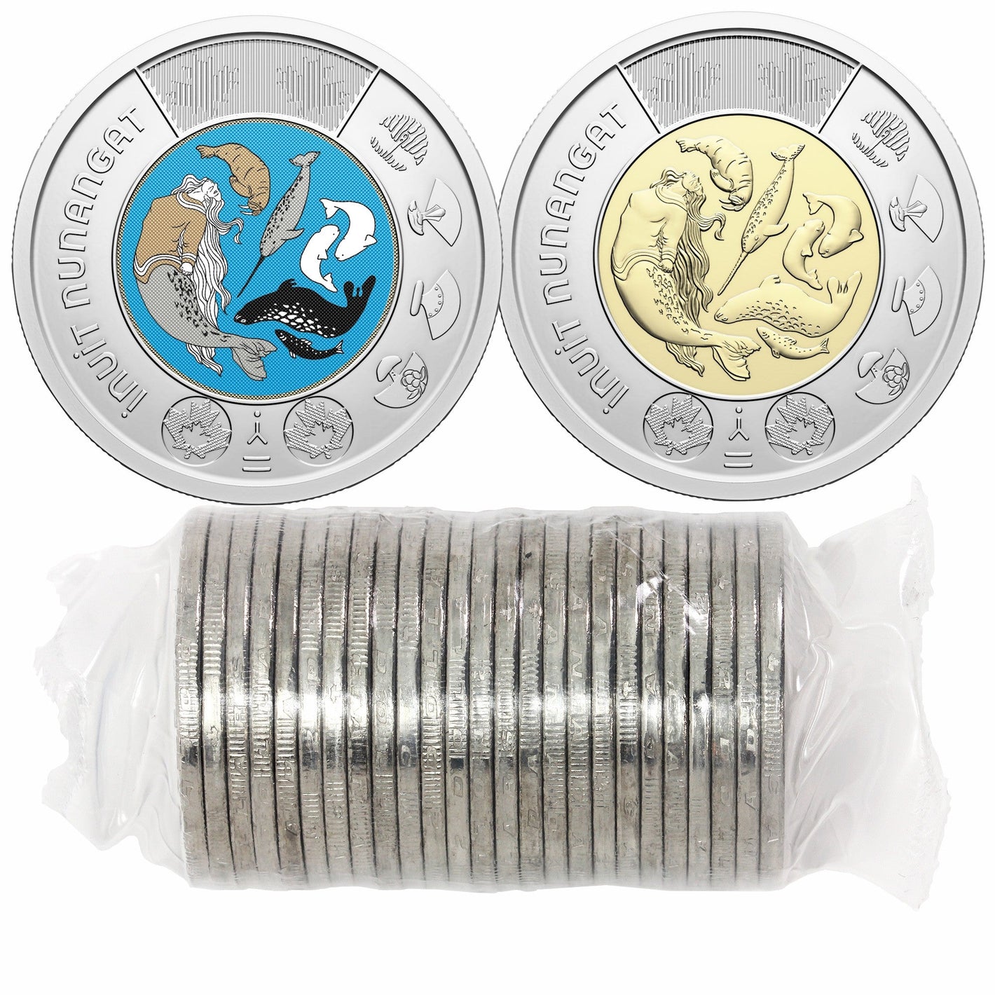 2024 2-DOLLAR CELEBRATING INUIT NUNANGAT (COLOURIZED/NON-COLOURIZED) ROLL