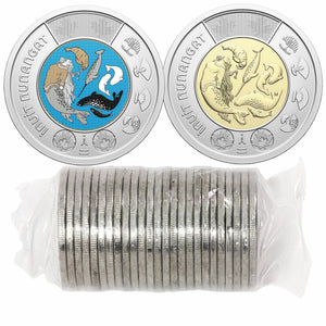 2024 2-DOLLAR CELEBRATING INUIT NUNANGAT (COLOURIZED/NON-COLOURIZED) ROLL