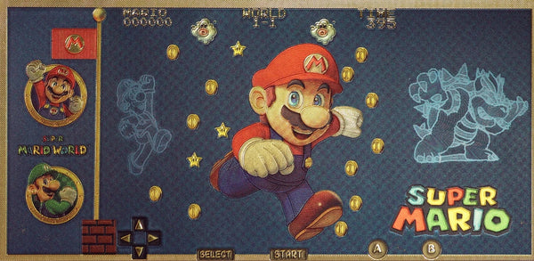 SUPER MARIO: MARIO NOVELTY GOLD FOIL NOTES