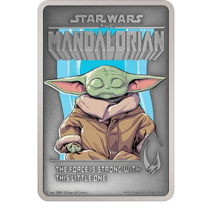 2022 1oz $2 STAR WARS THE MANDALORIAN GROGU FINE SILVER COLLECTIBLE COIN