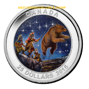 2015 1oz $25 STAR CHARTS - THE GREAT ASCENT FINE SILVER COIN